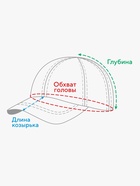 Кепка детская MINAKU «Коты», оранжевая, размер 50 7311469