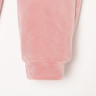 Костюм детский (толстовка, брюки) KAFTAN "Basic line" размер 30 (98-104см), розовый - Фото 12