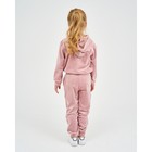 Костюм детский (толстовка, брюки) KAFTAN "Basic line" размер 30 (98-104см), розовый - Фото 3