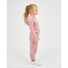 Костюм детский (толстовка, брюки) KAFTAN "Basic line" размер 30 (98-104см), розовый - Фото 2
