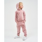 Костюм детский (толстовка, брюки) KAFTAN "Basic line" размер 30 (98-104см), розовый - Фото 4