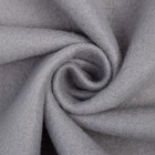 Плед «Экономь и Я», 75×100 см, пл. 160 г/м², 100% п/э, светло-серый - Фото 3