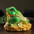 Копилка "Жаба №1" зеленая гипс - Фото 2