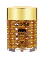 Крем для глаз капсульный питательный SADOER с золотом, против отёчности и морщин, 60 г - Фото 9