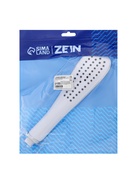 Душевая лейка ZEIN Z0202, 1 режим, 63×250 мм, пластик, цвет белый, хром - Фото 11