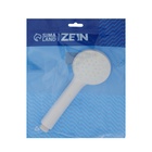 Лейка для душа ZEIN Z0205, 1 режим, пластик, белая - Фото 6