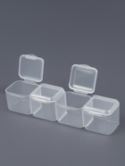 Органайзер для хранения мелочей, 56 ячеек, 21×17.5×2.5 см, прозрачный - Фото 3