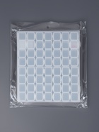 Органайзер для хранения мелочей, 56 ячеек, 21×17.5×2.5 см, прозрачный - Фото 6