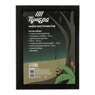 Набор инструментов ТУНДРА, подарочный пластиковый кейс "Книга", 24 предмета - Фото 5