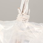 Набор корзин плетёных, 2 шт, 32x22x15x44 см, белый - фото 24532951