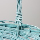 Набор корзин плетёных, 3 шт, 38x17x42 см, зеленый - фото 24532956