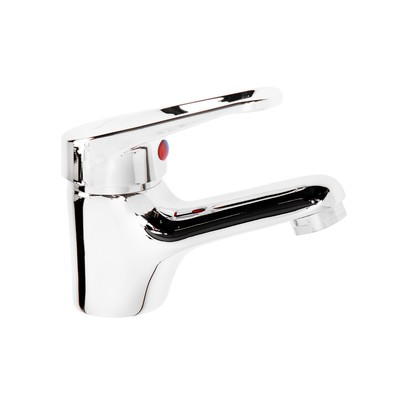 Смеситель для раковины «Эверест» B10-028, однорычажный, короткий излив, хром