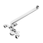 Смеситель для ванны «Эверест» B21-028, однорычажный, плоский излив, хром - Фото 2