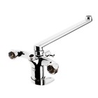 Cмеситель для ванны «Эверест» B22 -029M, однорычажный, плоский излив, хром - фото 35509573