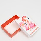 Подарочная коробка сборная "Люблю тебя", 16,5 х 12,5 х 5,2 см - Фото 4