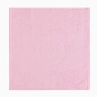 Набор махровых декоративных салфеток Этель Hello, Beautiful, 30×30 см - 4 шт., розовый, 100% хлопок - Фото 5