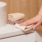 Подарочный набор полотенец в корзинке «Этель» Stay Beautiful, 30×30 шт. - 4 шт., хлопок 100%, коричневый - Фото 4