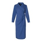 Платье женское с поясом MIST plus-size, р.54, синий - Фото 8