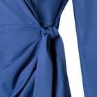 Платье женское с поясом MIST plus-size, р.60, синий - Фото 10