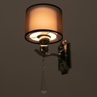 Бра 2578/1 E27 40 вт хром 20х34 см - фото 21433308