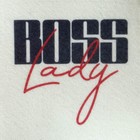 Шапка для бани принт "Boss Lady" - Фото 2