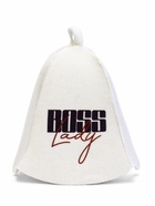Шапка для бани и сауны Boss Lady, шерсть, полиэфир, «Добропаровъ» - Фото 2