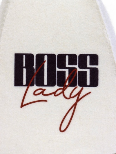 Шапка для бани и сауны Boss Lady, шерсть, полиэфир, «Добропаровъ»