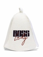Шапка для бани и сауны Boss Lady, шерсть, полиэфир, «Добропаровъ» - Фото 6