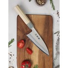 Нож кухонный Fuji Cutlery Ryutoku, Деба, лезвие 15 см - Фото 7