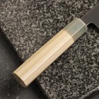 Нож кухонный Fuji Cutlery Ryutoku, Деба, лезвие 15 см - Фото 4