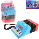Музыкальная игрушка аккордеон «Музыкальный взрыв», 13 клавиш, работает от батареек, цвета МИКС - Фото 1
