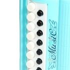Музыкальная игрушка аккордеон «Музыкальный взрыв», 13 клавиш, работает от батареек, цвета МИКС - фото 3787227