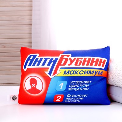 Подушка антистресс «Антибубнин»