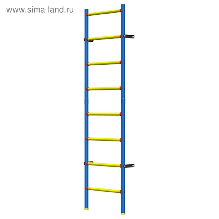 Шведская стенка детская пластиково-металлическая 200 х 50 см - Фото 1
