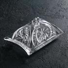 Маслёнка стеклянная «Венеция», 17×12 см - Фото 5