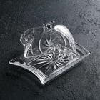 Маслёнка стеклянная «Венеция», 17×12 см - Фото 6