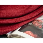 Плед Georgina, размер 100х150 см, цвет красный - Фото 2