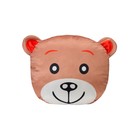 Подушка - игрушка Bear, размер 35х28 см, цвет бежевый - фото 300945245
