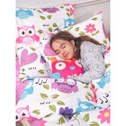 Подушка - игрушка Owl, размер 40х27 см, цвет розовый - фото 109868381