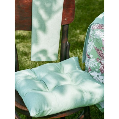 Подушка на стул Menthol, размер 40х40 см, цвет мята
