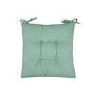 Подушка на стул Menthol, размер 40х40 см, цвет мята - Фото 2