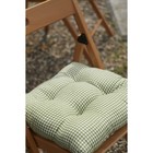 Подушка на стул Shakespeare, размер 40х40 см, цвет зеленый - Фото 14