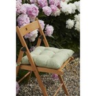 Подушка на стул Shakespeare, размер 40х40 см, цвет зеленый - Фото 15