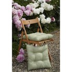 Подушка на стул Shakespeare, размер 40х40 см, цвет зеленый - Фото 16
