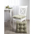 Подушка на стул Shakespeare, размер 40х40 см, цвет зеленый - Фото 5