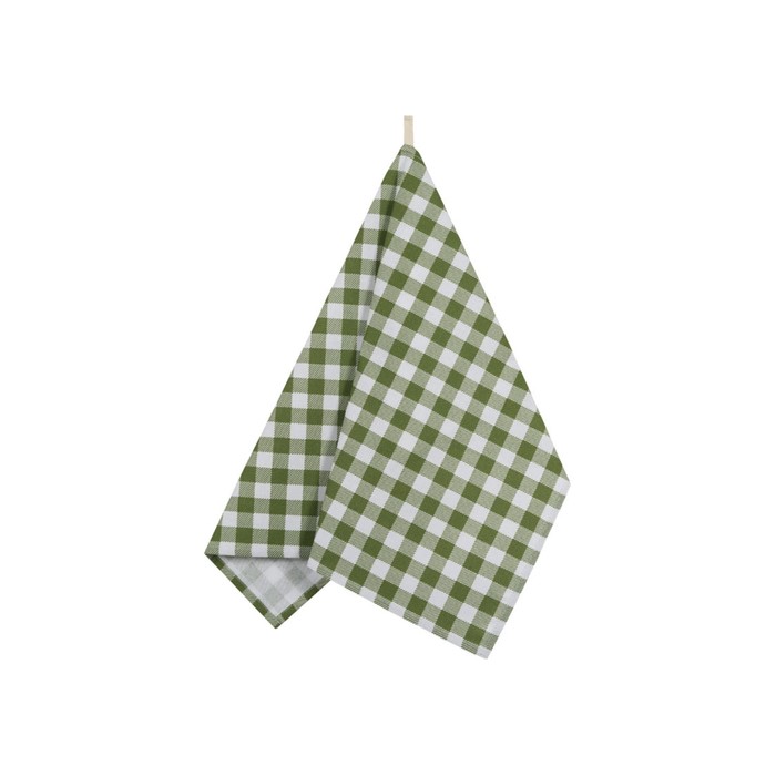 

Полотенце кухонное Guten Morgen Green check, размер 45х60 см, цвет зелёный