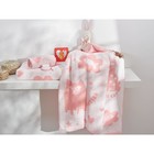 Полотенце махровое Cat love, размер 50х90 см, цвет розовый - фото 109805411