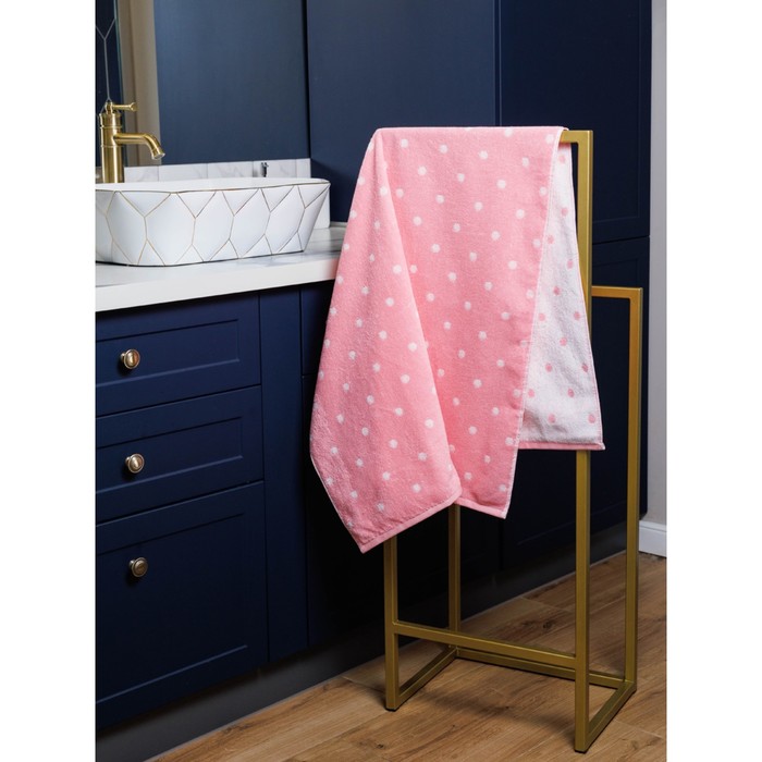 

Полотенце махровое Guten Morgen Doris pink, размер 70х130 см, цвет розовый