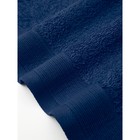 Полотенце махровое Guten Morgen Navy, 500 гр, размер 30х50 см, цвет синий - Фото 9