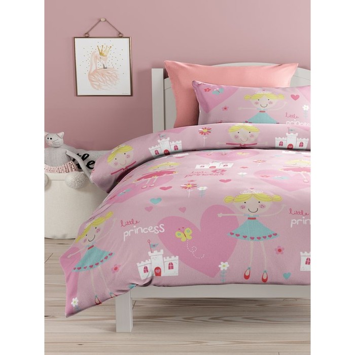 Постельное бельё для детей Little princess 1,5 сп, размер 150х214 см, 143х215 см, 50х70 см
